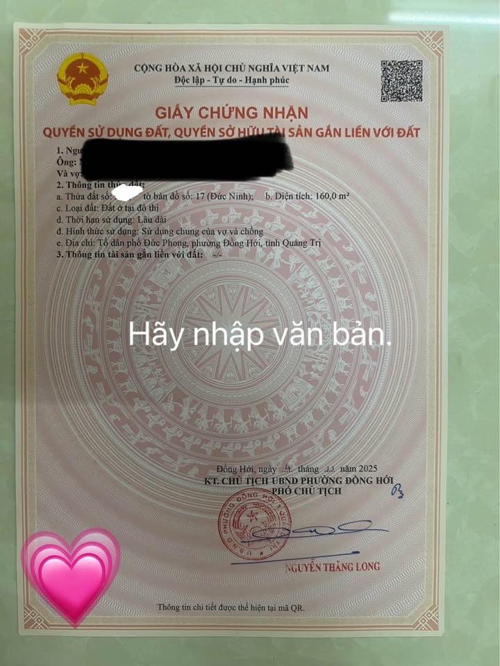 Lô đất hướng Đông Nam, giá siêu mềm