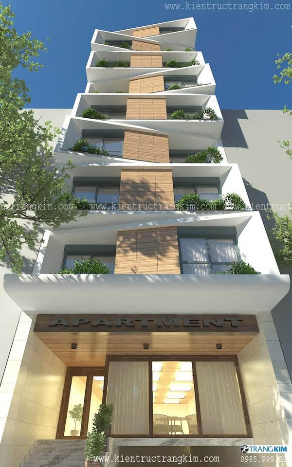 Toà căn hộ 5 tầng mặt phố Lý Tự Trọng, Đà Nẵng