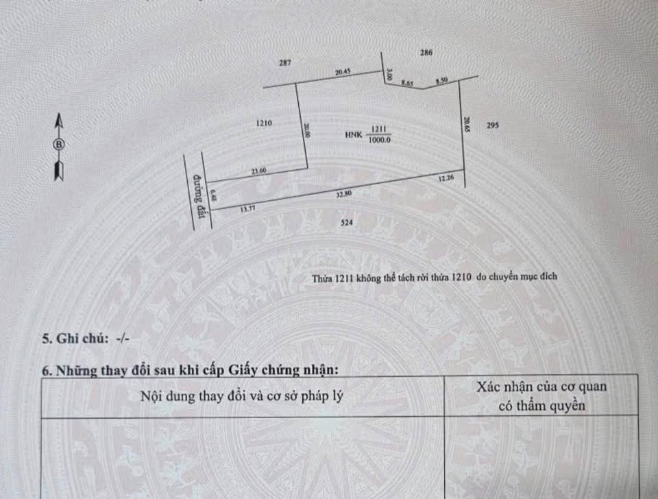 Bán 1000m2 đất Phước Hoà, Gò Dầu, Tây Ninh thích hợp xây nhà vườn, phòng trọ