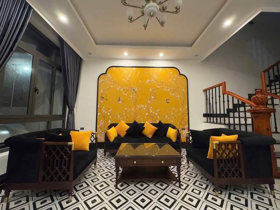 Bán nhà phong cách Indochine, mặt tiền 19.5m, đối diện cổng sau Tòa Án, khu quy hoạch Hoàng Quốc Việt