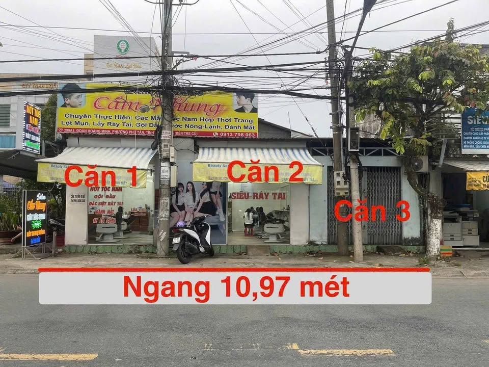 Cơ hội sở hữu ngay căn nhà 2 mặt tiền đắc địa tại ngã tư lớn Phú Khương, Bến Tre