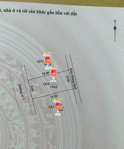 Bán nền đất tại Khu dân cư Làng Giáo Viên, đường số 7, Phường Mỹ Hòa