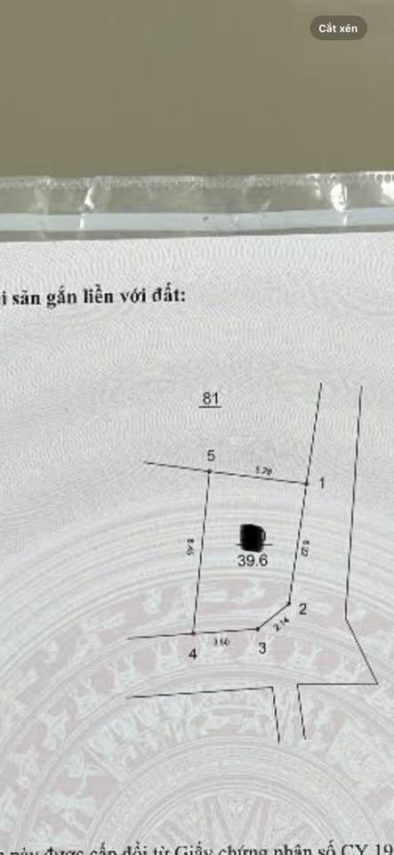 Căn nhà dân xây 3 tầng kiên cố tại trung tâm Mỹ Đình, Nam Từ Liêm, Hà Nội đang chờ đón chủ nhân mới
