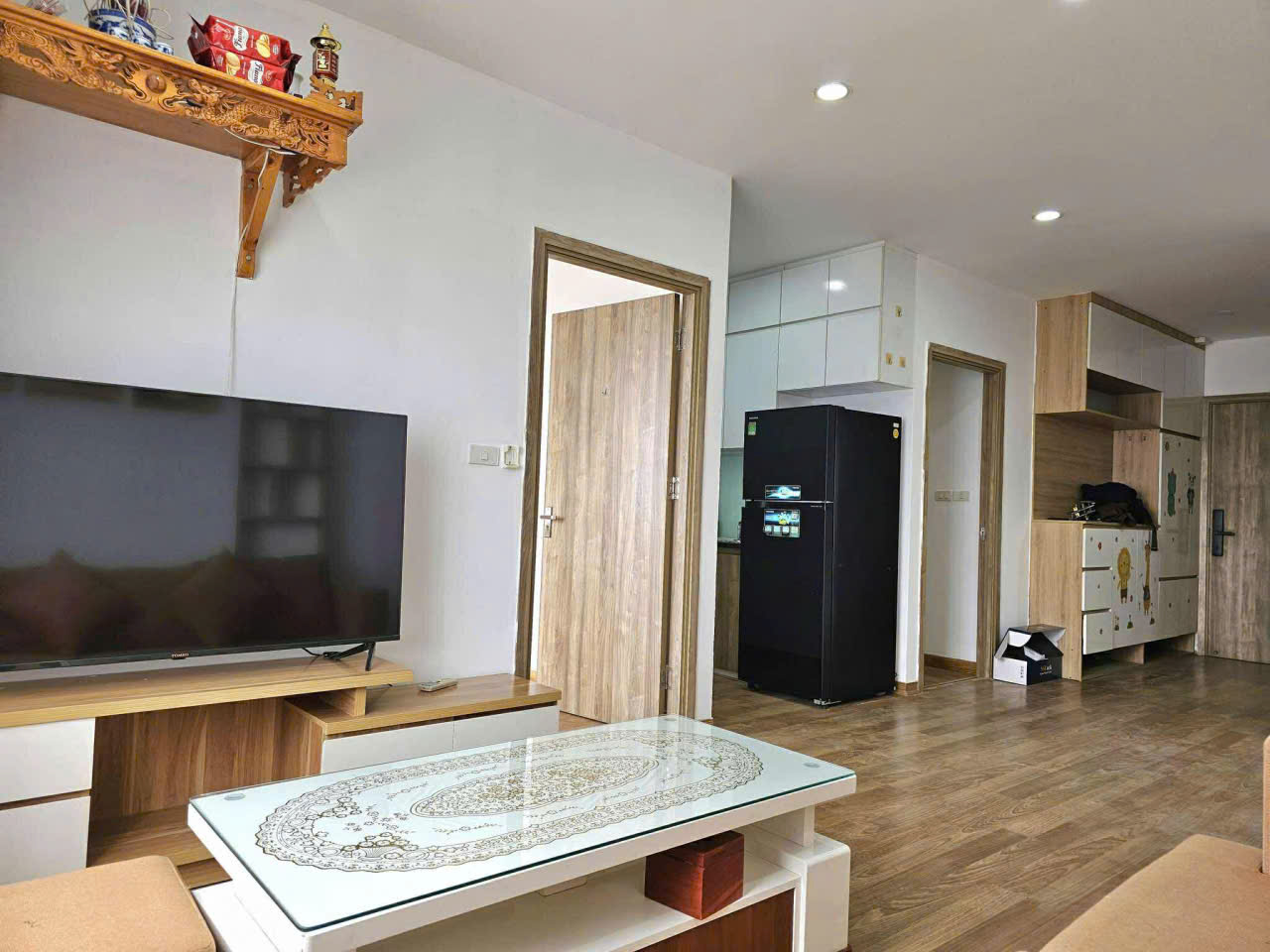 Nhà xinh Xuân Mai Complex, 62m2, 2 phòng ngủ, nội thất xịn sò, giá yêu thương