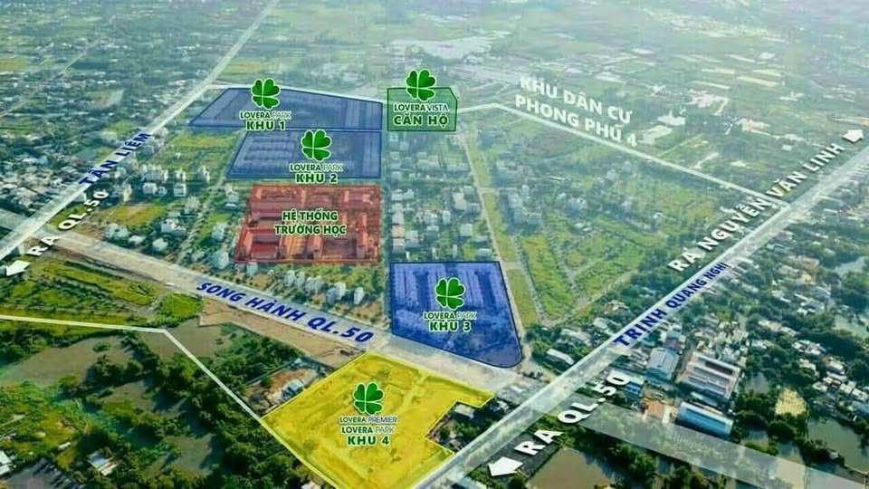 Siêu phẩm đất nền biệt thự tại Khu dân cư Phong Phú 4 Lovera Park Lovera Vista Premier đang chờ chủ nhân xứng tầm