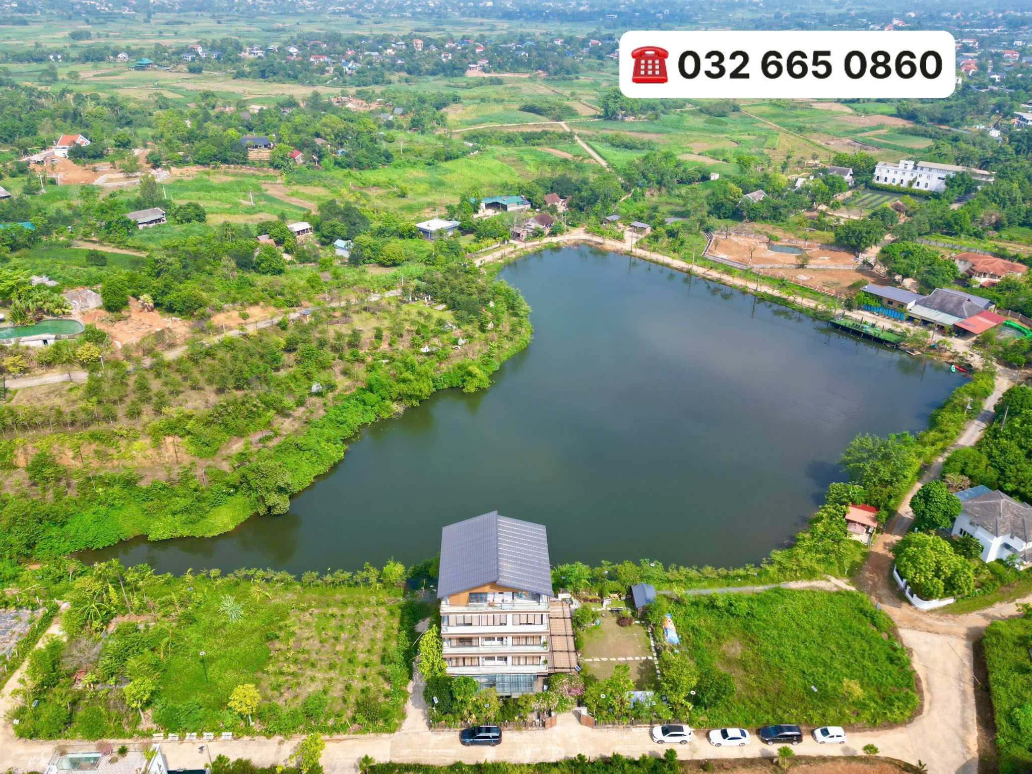 Đất vàng Ba Vì view hồ núi 190m2 thổ cư, cơ hội nghỉ dưỡng đầu tư không tưởng