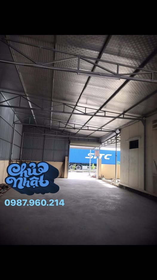 Kho 230m2 mặt tiền Bùi Viện, Hải Phòng thoáng mát, container tới cửa, giá yêu thương