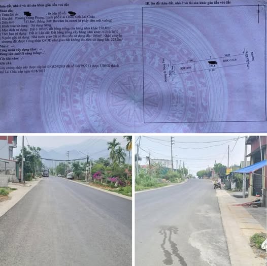 Đất vàng Lai Châu - Tặng dãy trọ sinh lời, vị trí vàng