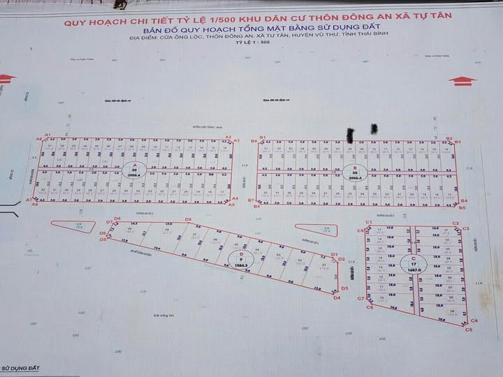 Đất Tự Tân, Vũ Thư kinh doanh tốt, mặt tiền 5m
