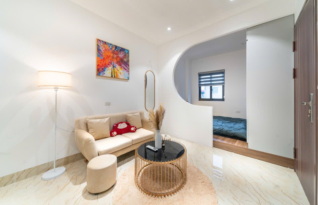 Căn hộ 35m2 có thang máy, full nội thất tại ngõ 135 Đội Cấn, Ba Đình