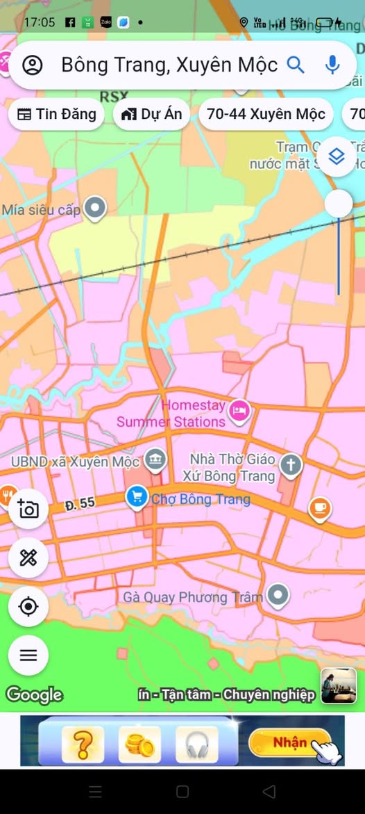 Bán 3 lô đất Bông Trang, Xuyên Mộc, Bà Rịa - Vũng Tàu, giá từ 2 tỷ