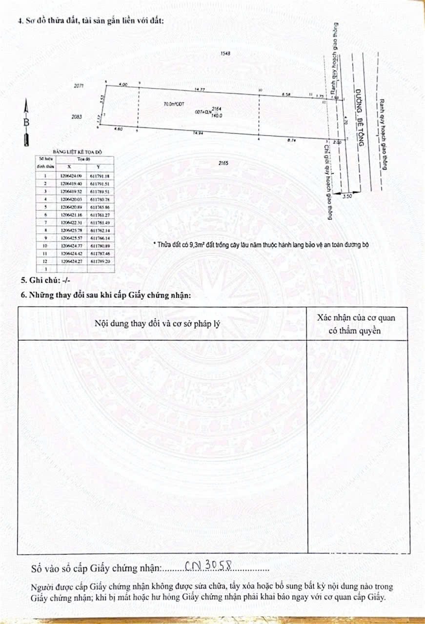 Cần bán lô đất cực phẩm tại phường Dĩ An, Thành phố Hồ Chí Minh