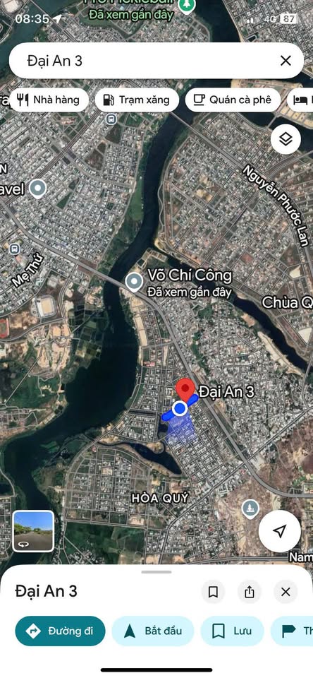 Bán đất mặt tiền Đại An 3, Đà Nẵng 100m2, ngang 5m, đường 7,5m