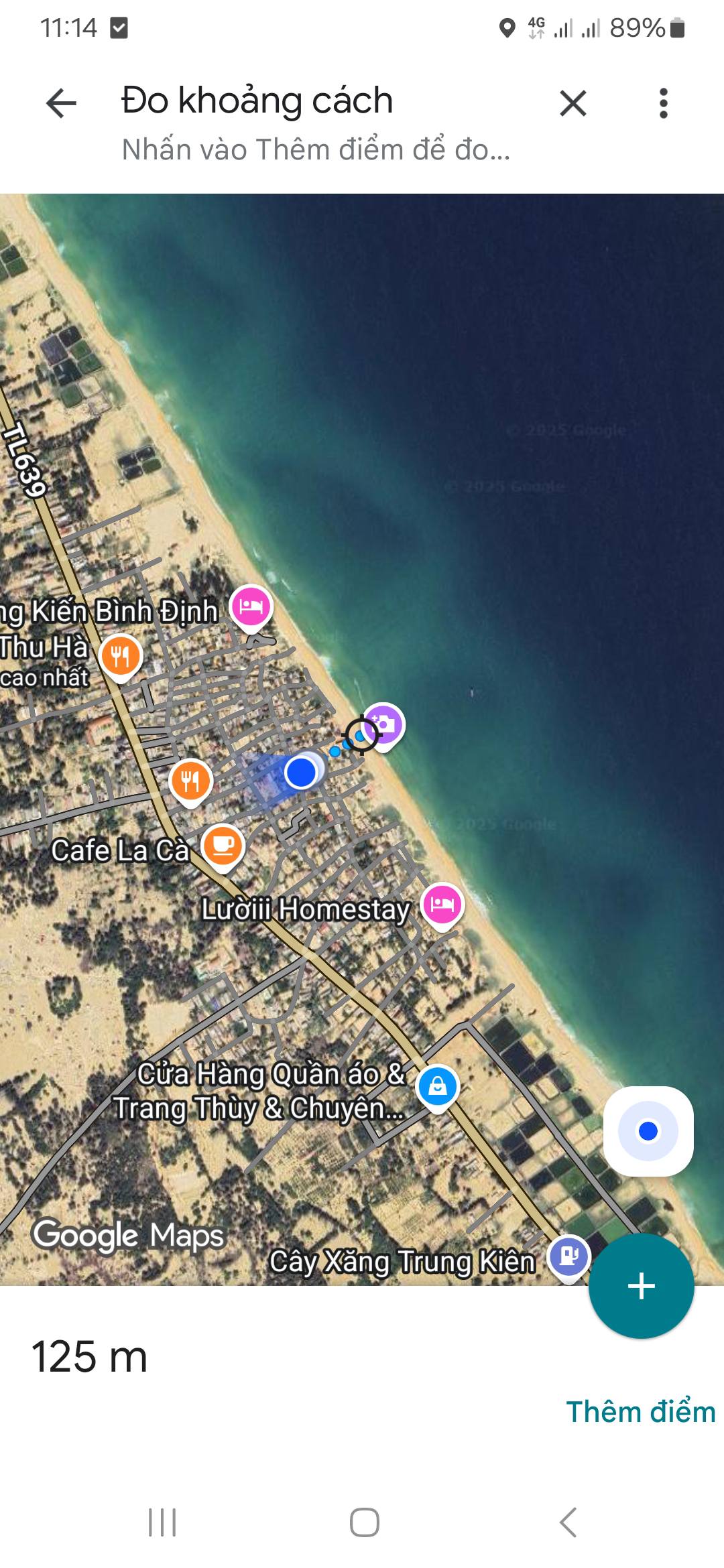 Đất biển Bình Định - 183m2 full thổ cư, 3 mặt đường