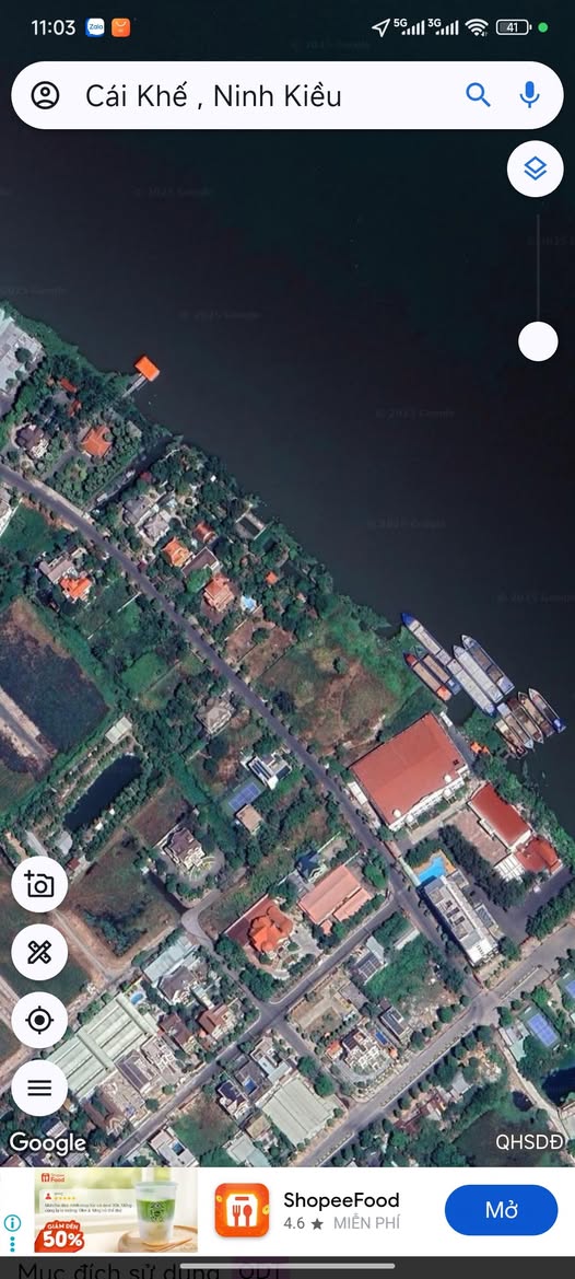 Siêu phẩm đất 2 mặt tiền Nguyễn Hữu Cầu, Cần Thơ view sông hậu cực thơm