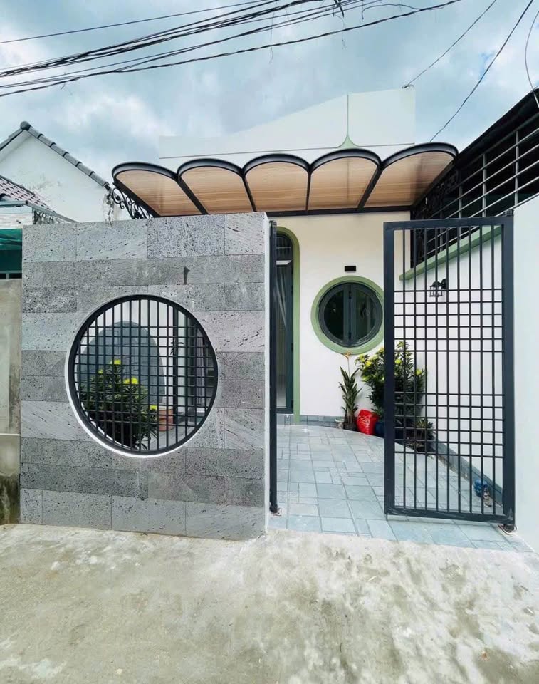 Nhà đang hoàn thiện tại ấp 3, xã Trung An, thành phố Mỹ Tho, tỉnh Tiền Giang