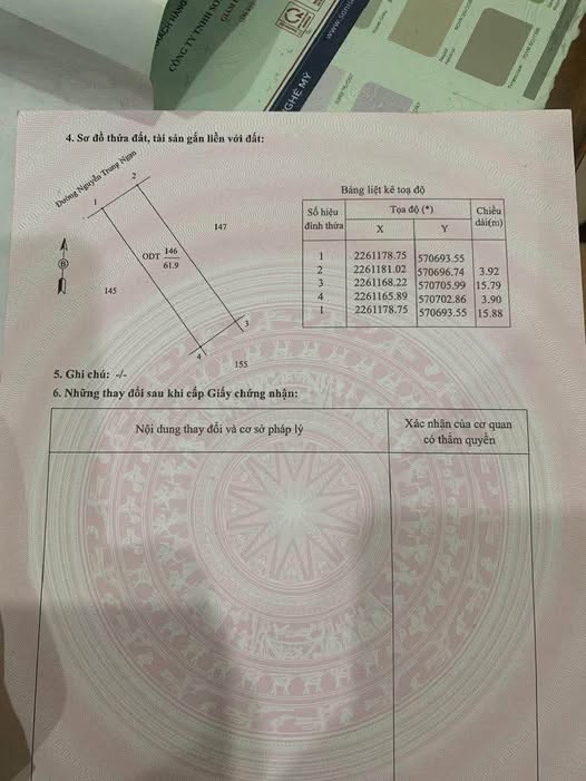 Đất vàng Nguyễn Trung Ngạn 62m2, mặt tiền 4m, hướng Tây Bắc - Giá hời