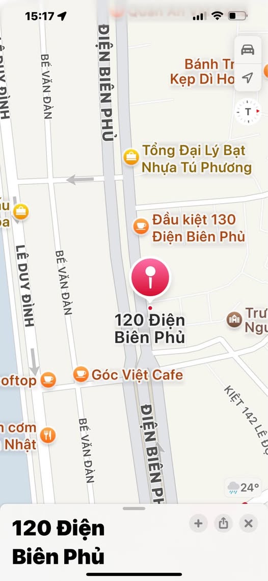Bán nhà 2 tầng đường Điện Biên Phủ, diện tích 73m2, giá 4.3 tỷ