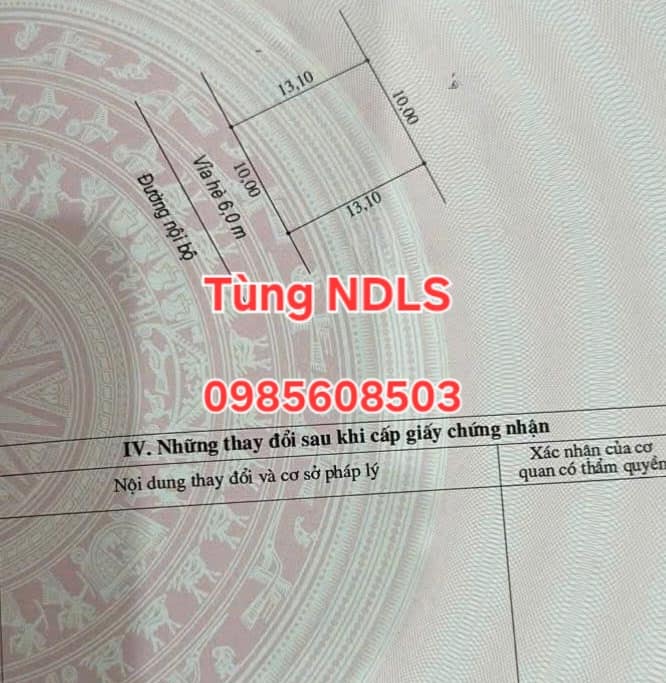 Đất vàng N20 Cao Lộc - Mặt tiền 10m, hướng Tây Nam, trung tâm đắc địa