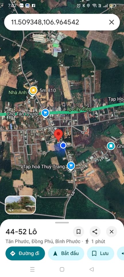 Sở hữu ngay mặt tiền rộng tới 10m, dài 45m, diện tích 100m2 thổ cư