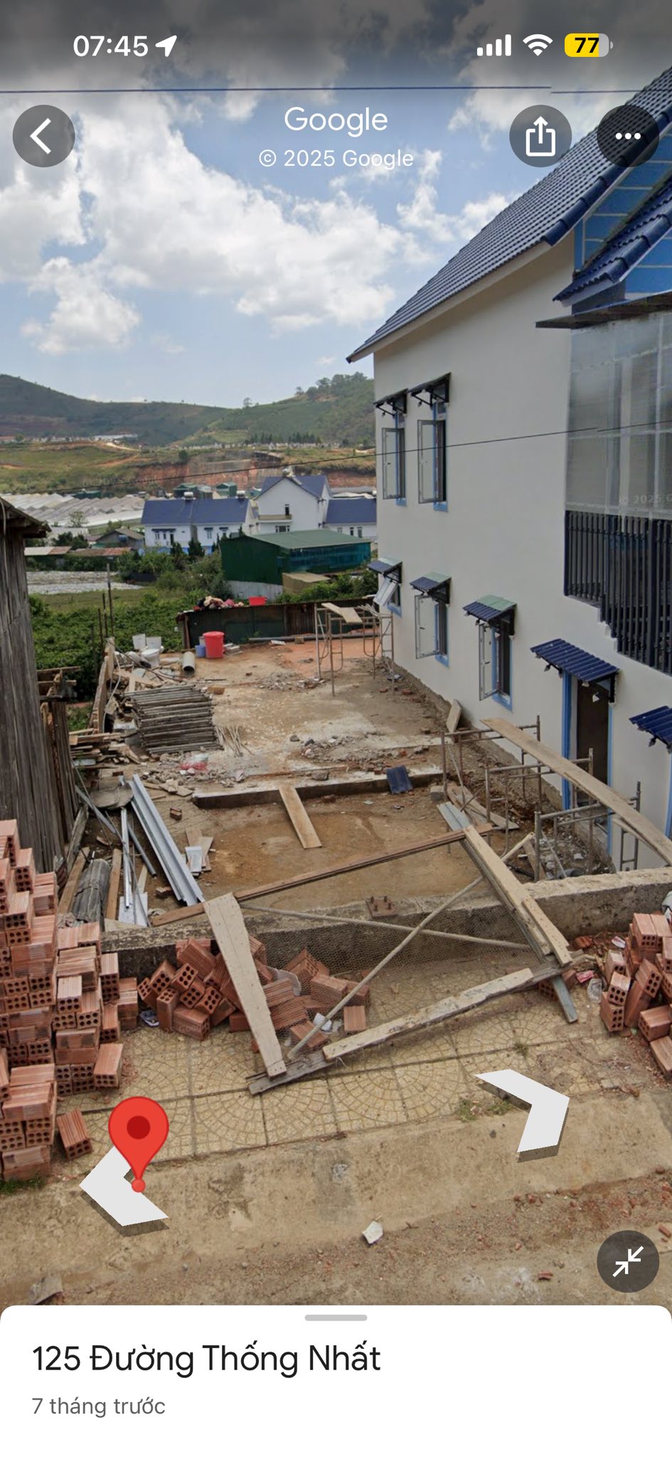 Đất Đà Lạt mặt tiền 6m, lợi thế kinh doanh phòng trọ gần Lang Biang