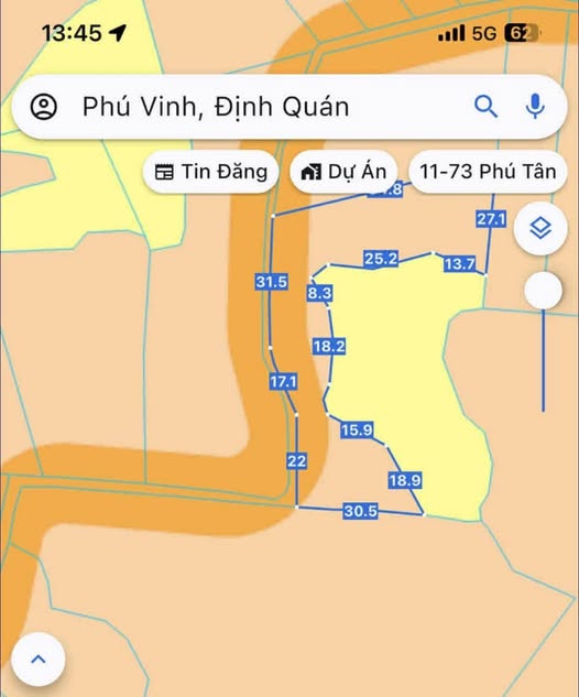 Khám phá mảnh đất 3 sào tuyệt đẹp tại Phú Tân, Huyện Định Quán