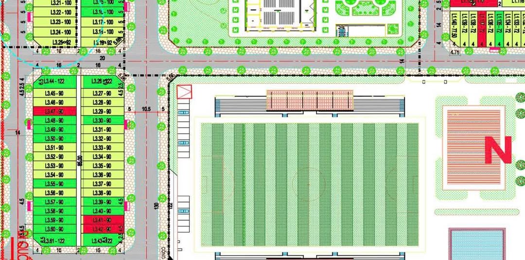 Bán đất Lạc Vệ New Center 90m2 - View nhà văn hóa, sổ đỏ sẵn sàng