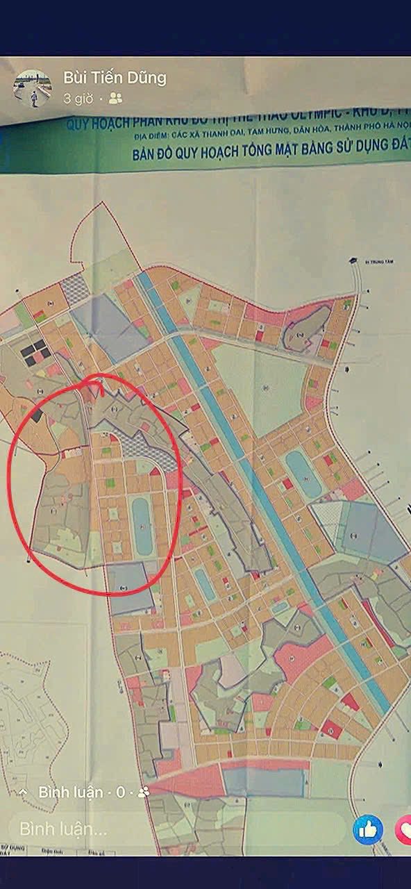 Lô đất vàng Thanh Oai 77m2, ô tô đỗ cửa, gần trục kinh doanh, tiềm năng lớn