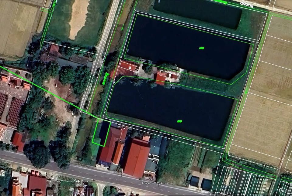 Đất nền 194m2 mặt tiền 10m, gần sân bay Gia Bình, Bắc Ninh