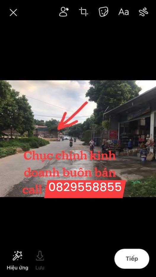 Bán duy nhất một lô đất mặt đường chính Dốc Cóc, Liên Bão, Tiên Du, Bắc Ninh