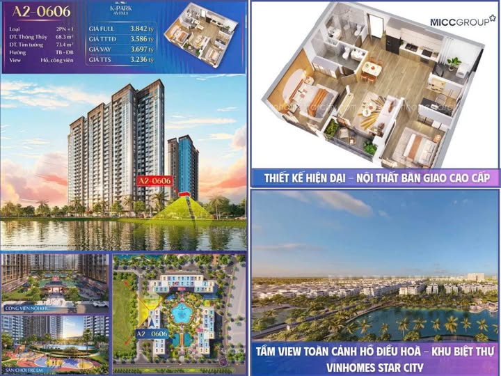 Sở hữu ngay căn góc kim cương tại Toà A2 K-Park Avenue, Vinhomes Thanh Hoá