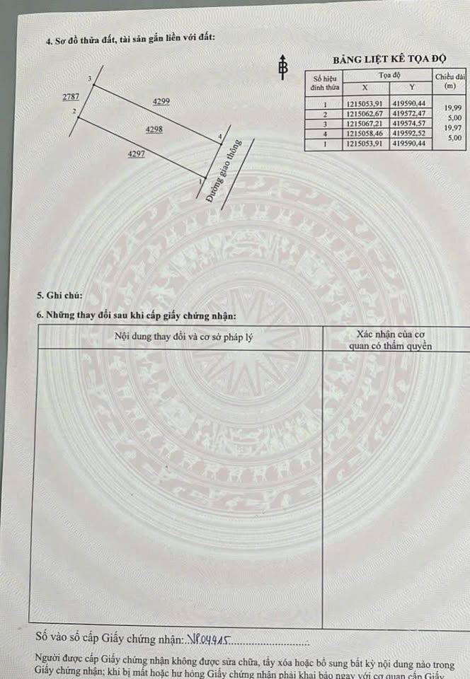 Bán đất sổ riêng 99.8m² mặt tiền 5m tại Sông Trầu, Trảng Bom, Đồng Nai, giá 795 triệu
