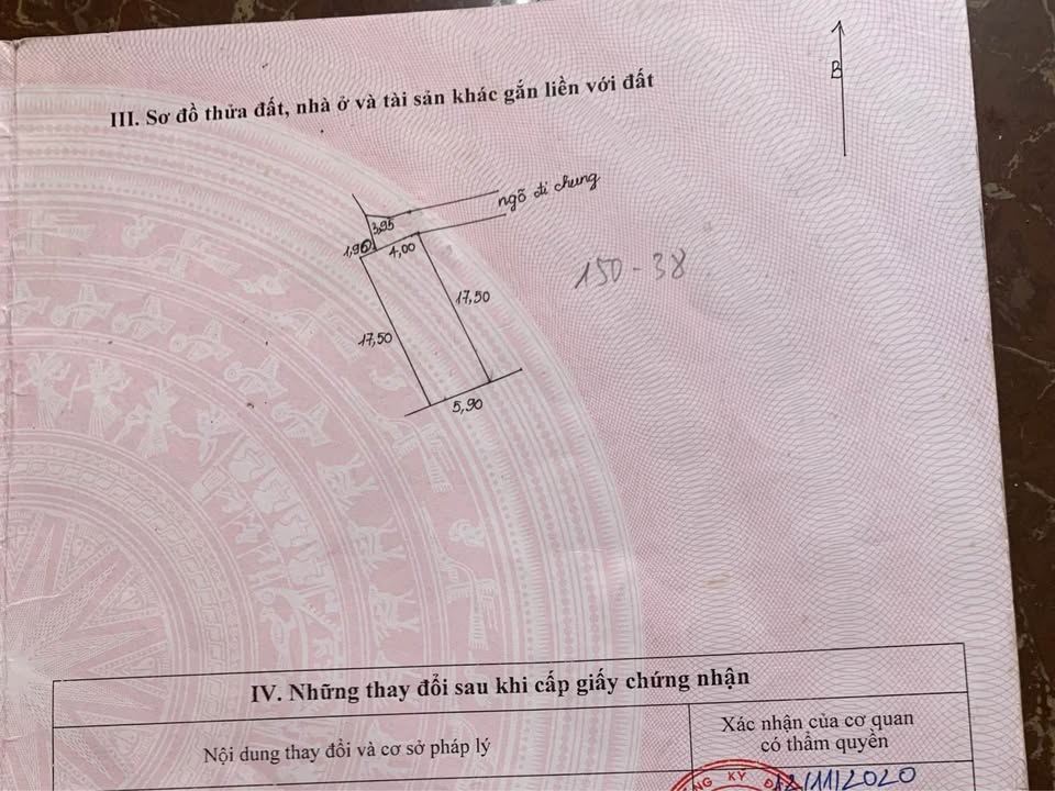 Bán đất 103m² vuông vắn, hướng Tây, cách Quốc lộ 32 100m, Phúc Thọ, Hà Nội
