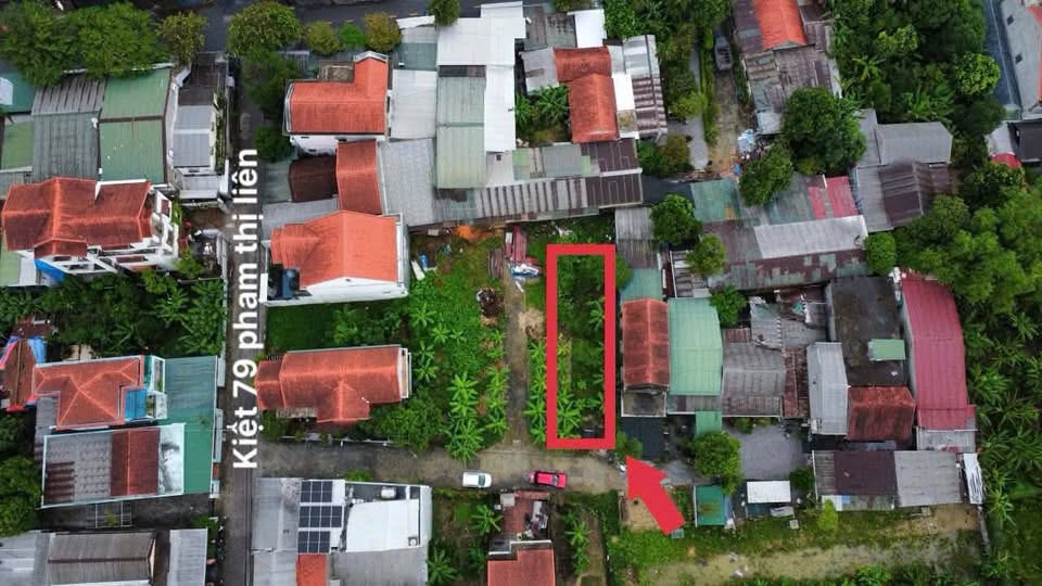 Bán đất mặt tiền kiệt 79 Phạm Thị Liên, Huế 107m2, ngang 5m, hướng Đông Nam