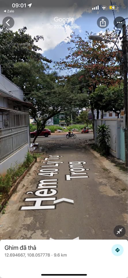 Đất vàng Lý Tự Trọng, trung tâm Buôn Ma Thuột, sổ đỏ vuông vắn