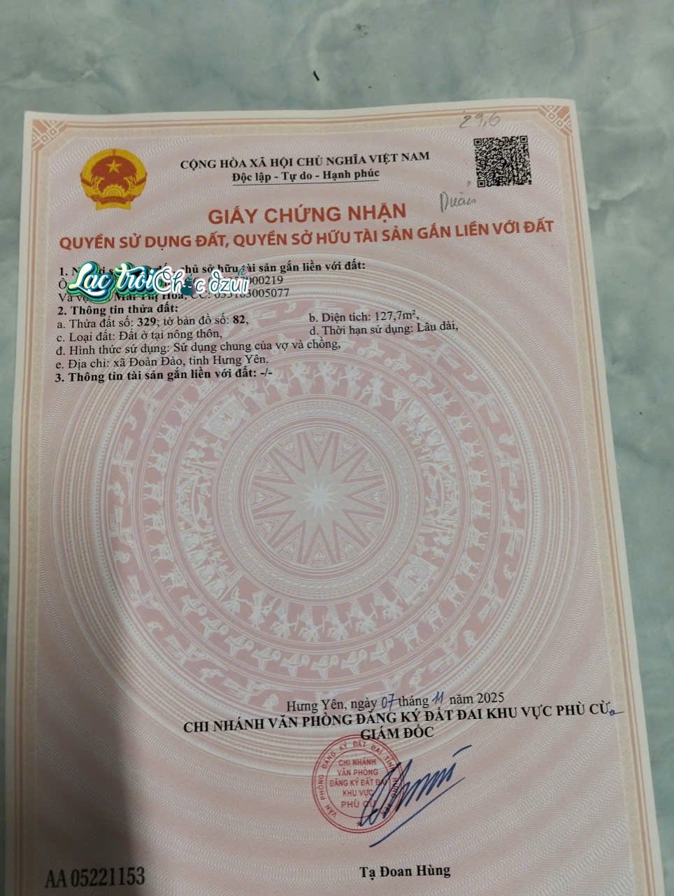 Đất vàng Giãn Dân Phan Sào Nam, cơ hội an cư tuyệt vời hơn 1 tỷ