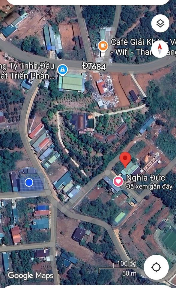 Bán nhà Nghĩa Đức, Gia Nghĩa, Đắk Nông, 6mx28m, 50m2 thổ cư, giá tốt