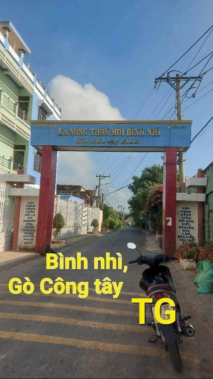 Nhà cấp 4, 10m x 23m, 1,15 tỷ, đường ô tô, gần chợ, trường học tại Gò Công Tây, Tiền Giang