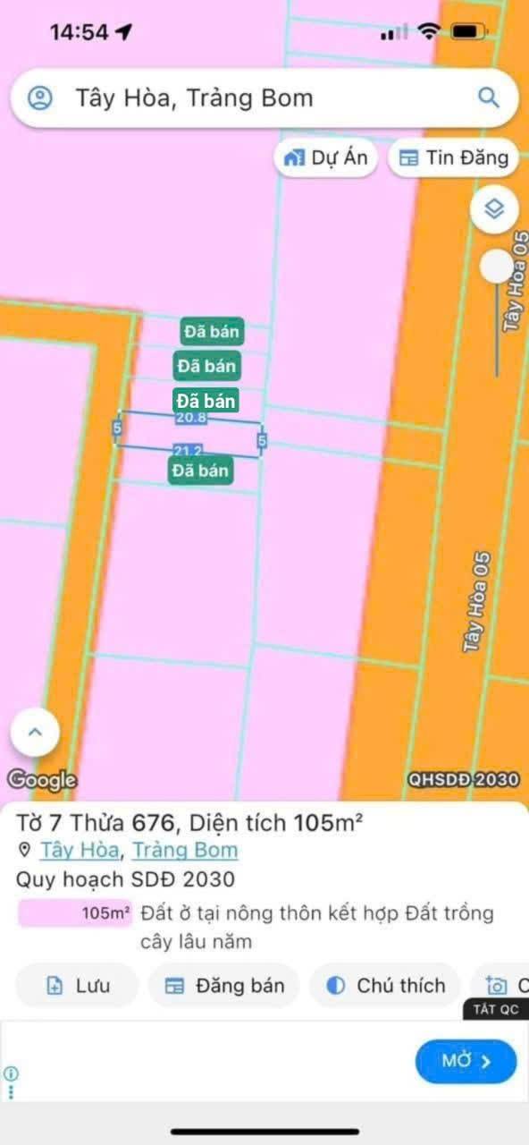 Đất nền Bàu Xéo giá siêu yêu thương, chốt đơn liền