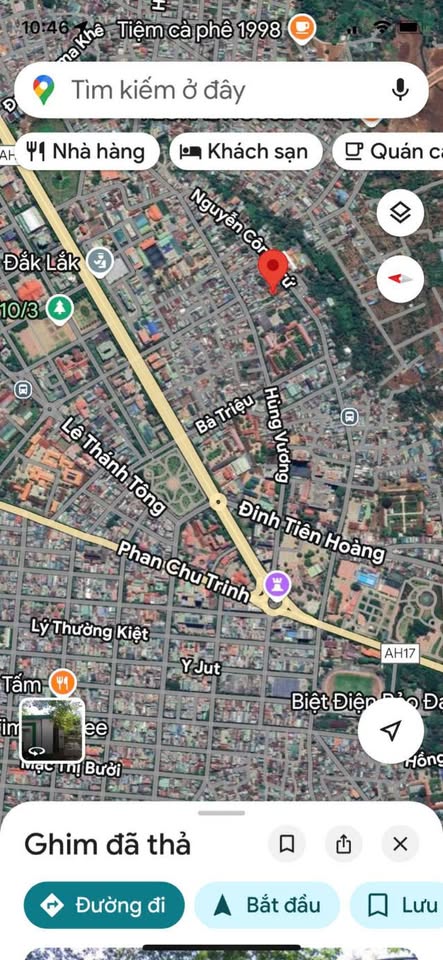 Sở hữu ngay mặt tiền đắc địa tại đường Nguyễn Công Trứ, trung tâm thành phố Buôn Ma Thuột