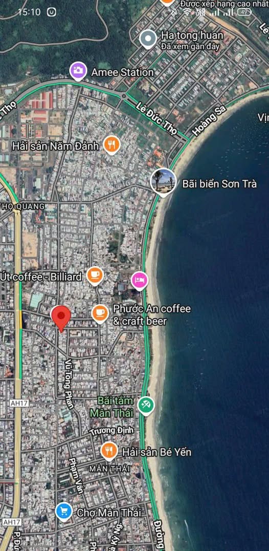 Bán nhà kiệt 3m đường Lê Tấn Trung, Sơn Trà, Đà Nẵng, 63m2, 3,3 tỷ