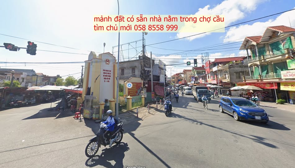 Đất mặt tiền chợ Cầu Đôi, Nam Định, cơ hội kinh doanh vàng