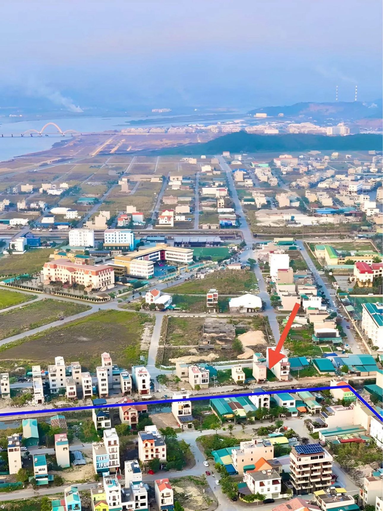 Đất tái định cư Cao Xanh, gần biển, tận hưởng không gian sống lý tưởng