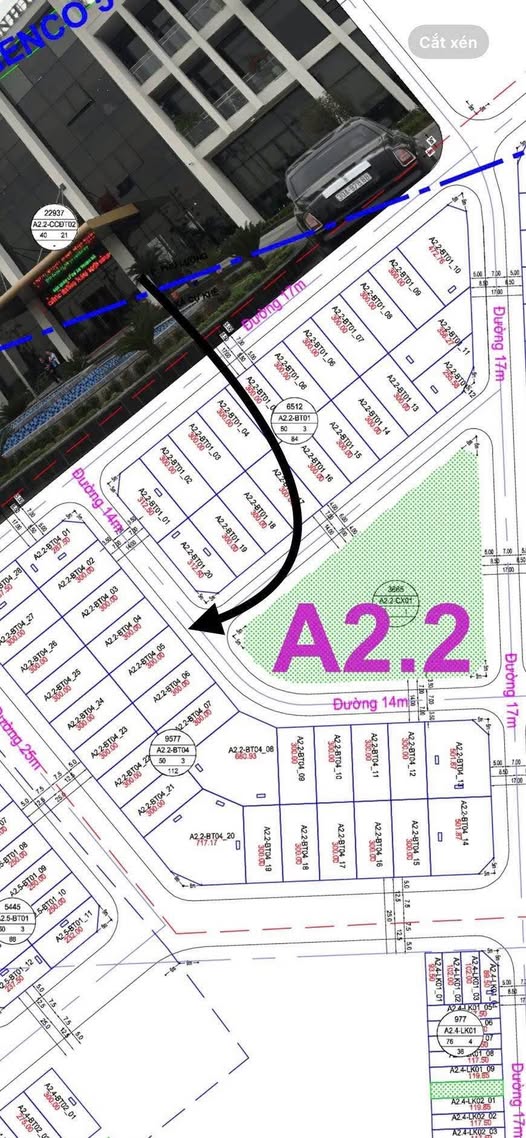 Sở hữu diện tích lên đến 300m2, lô đất nằm trên trục đường 14 thông thoáng