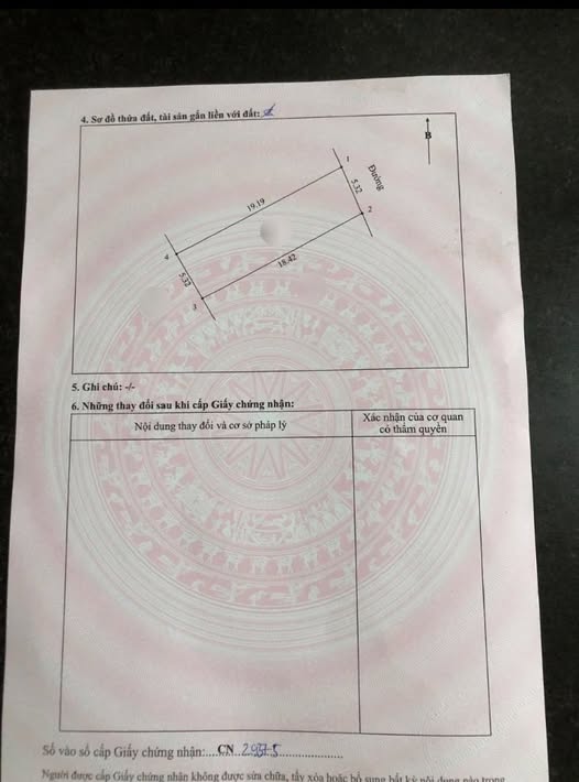 Bán đất 100m² Nghi Trường, Nghệ An đường nhựa 6m, thông thoáng