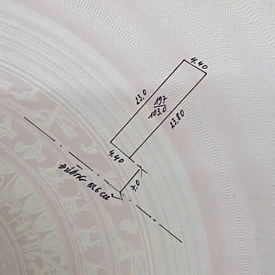 Bán đất phố Ngọc, Trung Minh, thành phố Hòa Bình, diện tích 103m2, mặt tiền 4,4m, hướng Tây Nam