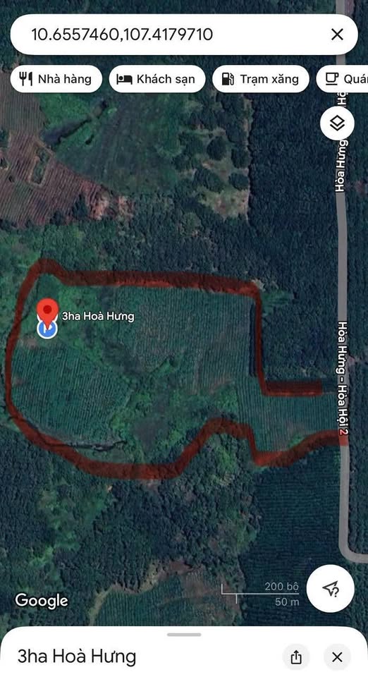 Siêu phẩm đất vàng Hòa Hưng 3ha mặt tiền nhựa thông thoáng - cơ hội đầu tư không thể bỏ lỡ