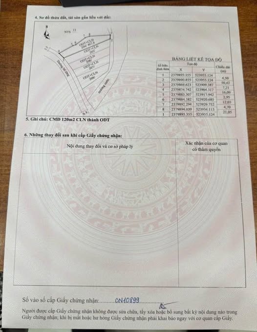 Bán đất mặt đường chính diện tích gần 500m2 tại thôn 5 Hải Xuân, Móng Cái