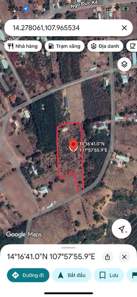 Bán đất vàng 5,5 sào thổ cư xinh xắn tại Kon Tum, giá hời