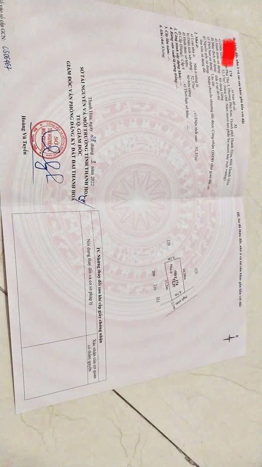 Nhà 2 tầng đáng yêu tại Phố Phú Thọ 52m2, mặt tiền 4,7m, nở hậu 5,1m, giá hời